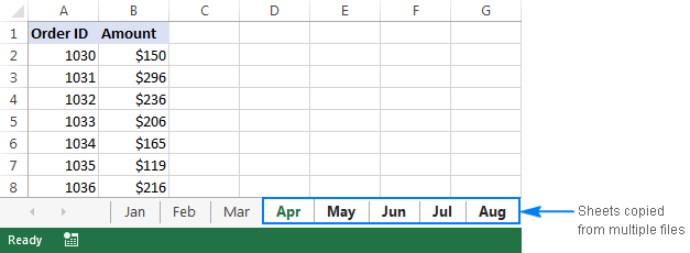Cómo fusionar archivos de Excel en uno