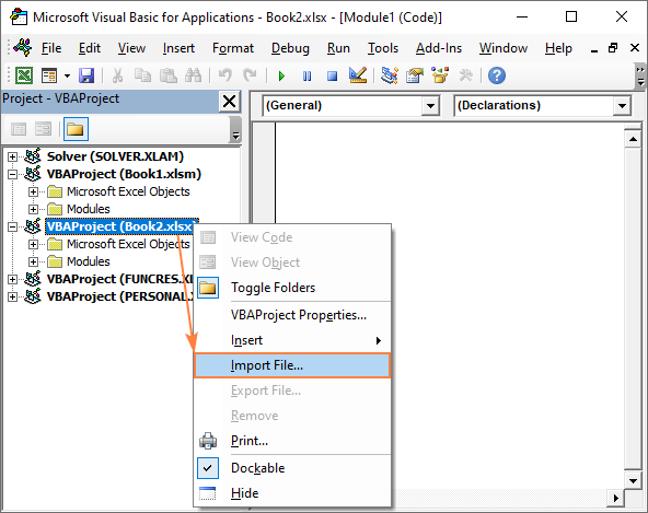 Cómo crear, cambiar, copiar y eliminar macros VBA en Excel