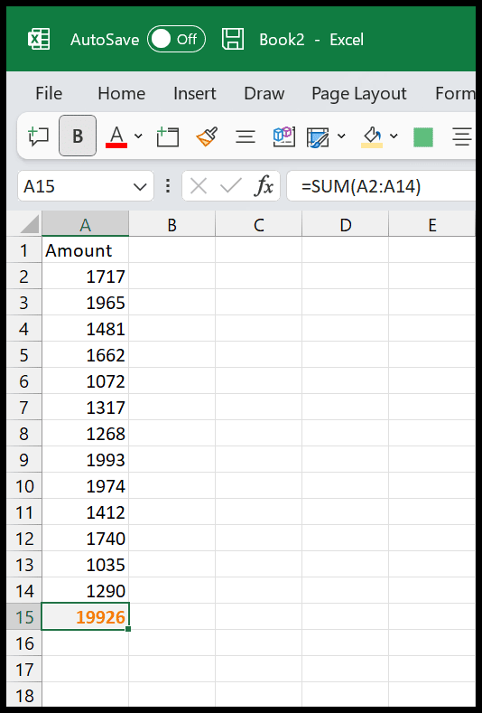 Estilo de celda de Excel (título, cálculo, total, encabezados…)