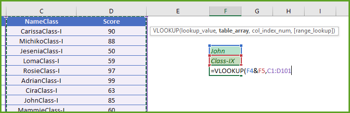 BUSCARV con múltiples criterios en Excel [In Plain English]