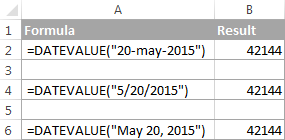 Funciones de fecha de Excel: ejemplos de fórmulas de FECHA, HOY, etc.
