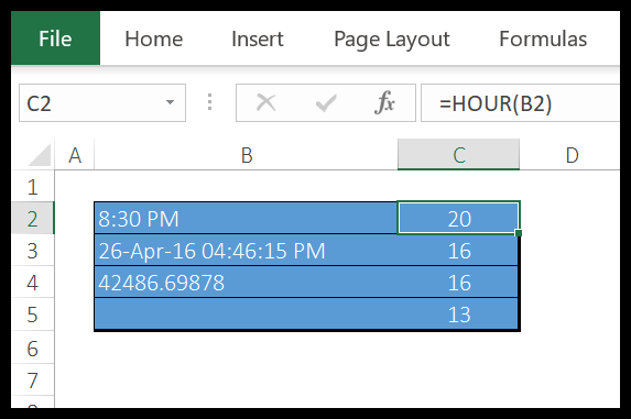 Funciones de tiempo de Excel (ejemplos + archivos de muestra)