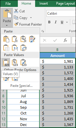 Cómo convertir una FÓRMULA a VALOR en Excel