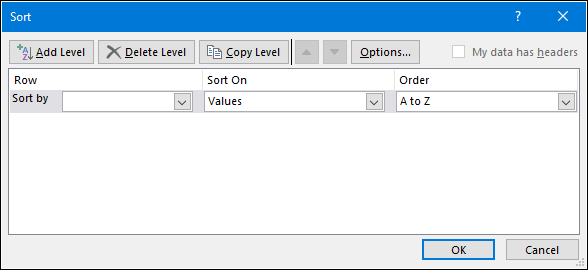 Cómo ordenar horizontalmente en Excel [Columns Sorting]