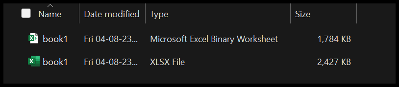 Comprender el formato de archivo binario de Excel (XLSB)
