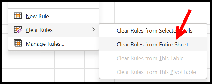 Cómo eliminar el formato condicional en Excel