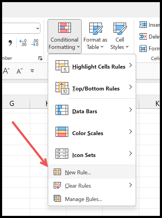 Compare dos columnas usando formato condicional en Excel