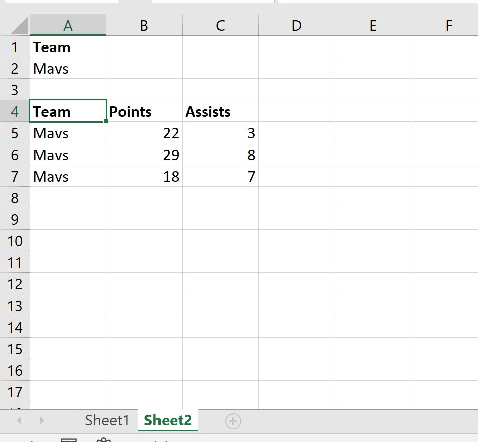 Excel: cómo extraer datos de otra hoja según criterios