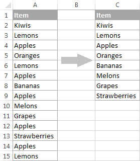 Cómo eliminar duplicados en Excel
