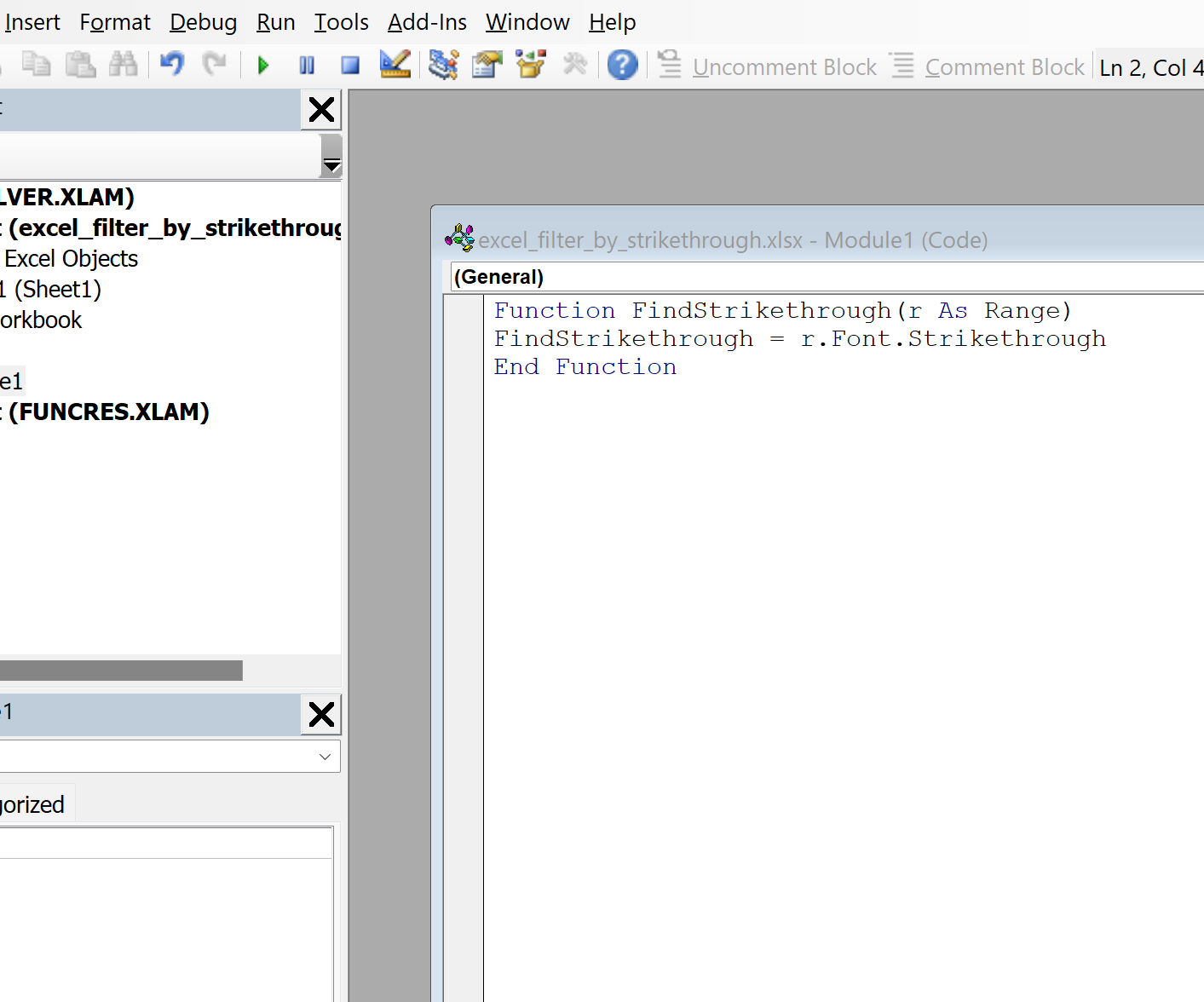 Cómo filtrar por tachado en Excel (con ejemplo) Cómo filtrar por tachado en Excel (con ejemplo)