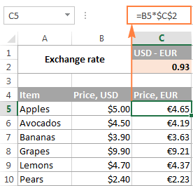Cómo copiar fórmula en Excel con o sin cambiar referencias Cómo copiar fórmula en Excel con o sin cambiar referencias