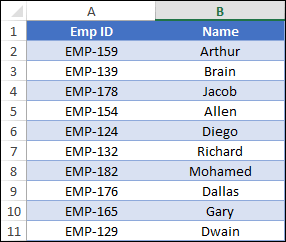 BUSCARV inversa/atrás en Excel (de derecha a izquierda) + Ejemplos