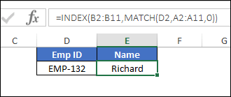 BUSCARV inversa/atrás en Excel (de derecha a izquierda) + Ejemplos BUSCARV inversa/atrás en Excel (de derecha a izquierda) + Ejemplos