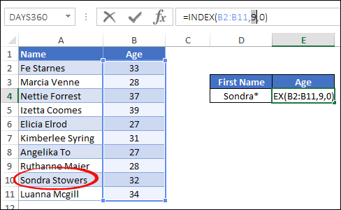 BUSCARV inversa/atrás en Excel (de derecha a izquierda) + Ejemplos