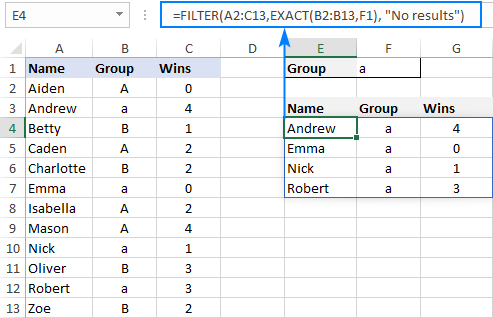 Función FILTRO de Excel: filtrado dinámico con fórmulas Función FILTRO de Excel: filtrado dinámico con fórmulas