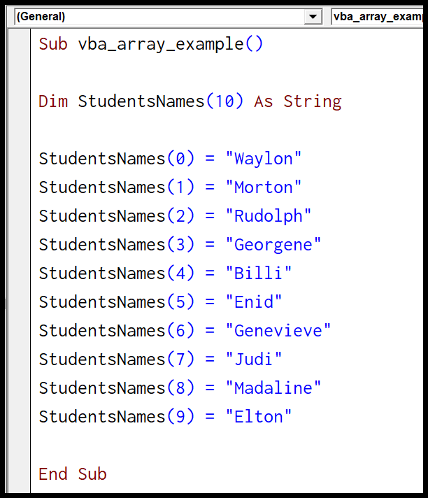 Las 39 preguntas y respuestas más importantes de la entrevista de VBA (Preguntas y respuestas)