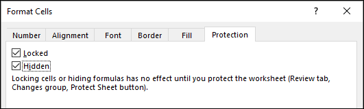 Cómo ocultar fórmulas en Excel de la barra de fórmulas