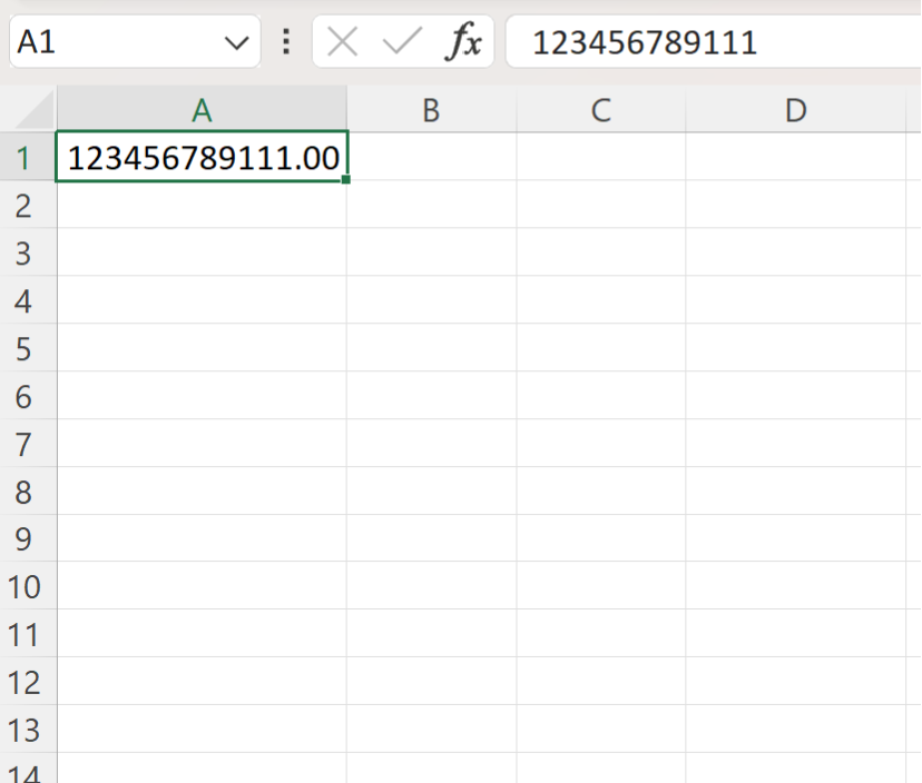 Cómo evitar que Excel formatee números con E+11 Cómo evitar que Excel formatee números con E+11