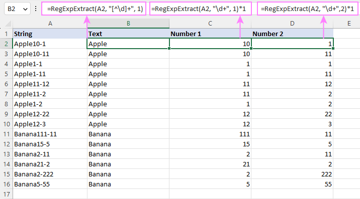Cómo ordenar números mixtos y texto, números multinivel en Excel Cómo ordenar números mixtos y texto, números multinivel en Excel