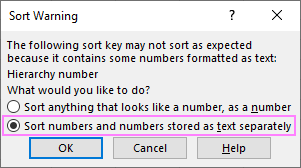Cómo ordenar números mixtos y texto, números multinivel en Excel Cómo ordenar números mixtos y texto, números multinivel en Excel