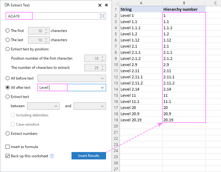 Cómo ordenar números mixtos y texto, números multinivel en Excel Cómo ordenar números mixtos y texto, números multinivel en Excel