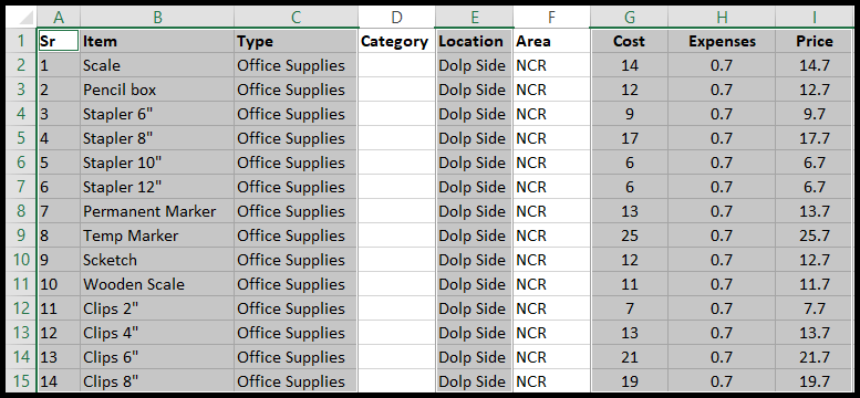 Cómo anular la selección de celdas en Excel