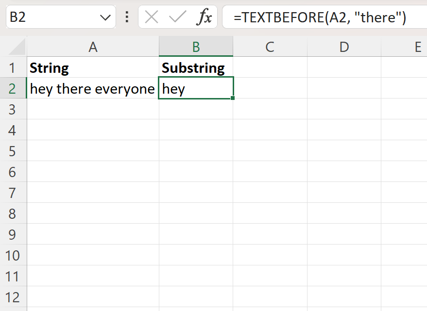 Cómo extraer subcadenas en Excel (con ejemplos)