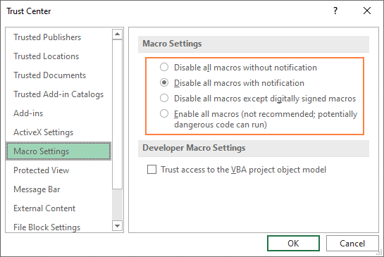 Cómo crear, cambiar, copiar y eliminar macros VBA en Excel