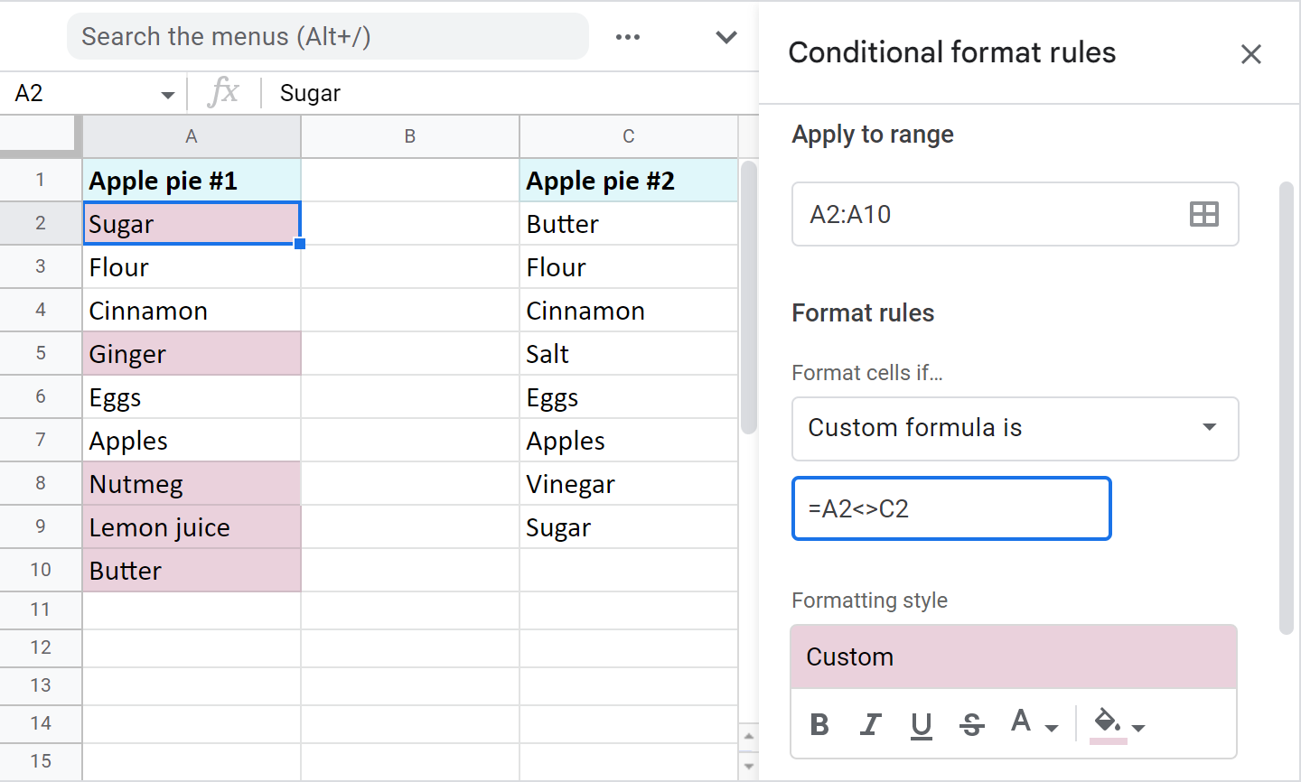 Compare datos en dos hojas o columnas de Google para encontrar coincidencias y diferencias. Compare datos en dos hojas o columnas de Google para encontrar coincidencias y diferencias.