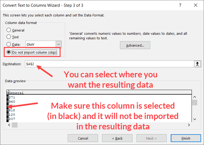 Eliminar el primer carácter de una cadena en Excel (4 formas sencillas)