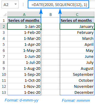 Cree una secuencia de fechas en Excel y complete automáticamente la serie de fechas