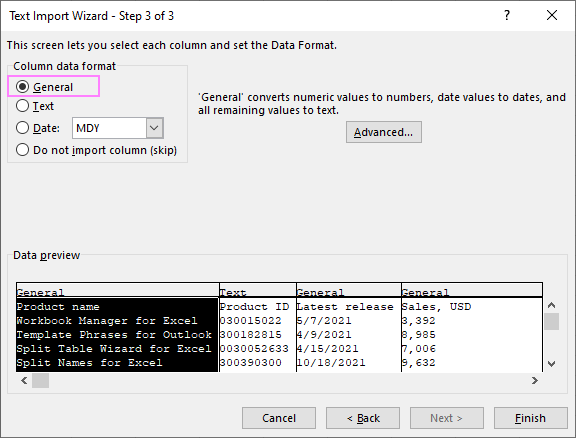 Cómo convertir CSV a Excel abriendo o importando
