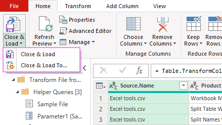 Fusione varios archivos CSV en un libro de Excel