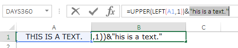 Cómo convertir cualquier caso en caso de oración en Excel [Formula Trick]