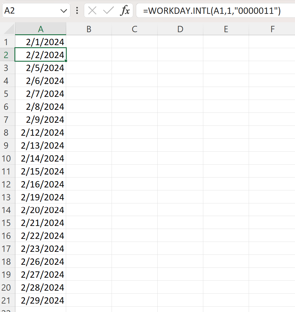 Cómo autocompletar los días de la semana en Excel (3 ejemplos)