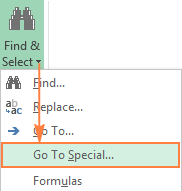 Usando Excel Buscar y Reemplazar de la manera más eficiente