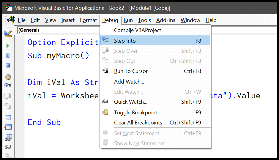 Error de objeto VBA requerido (Error 424)