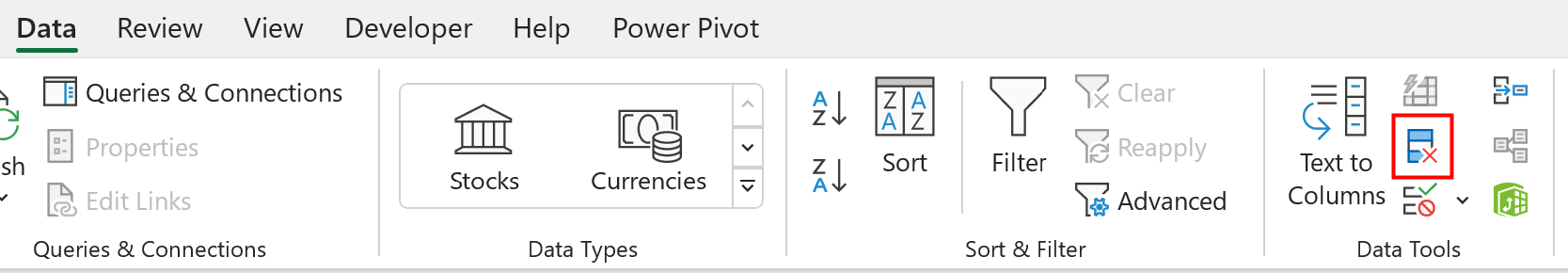 Cómo obtener valores distintos en una columna en Excel