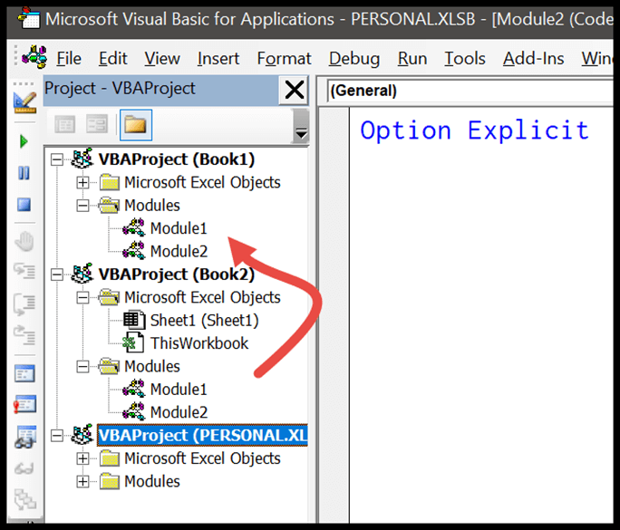 Módulo (Insertar, Quitar, Restaurar y Copia de Seguridad)