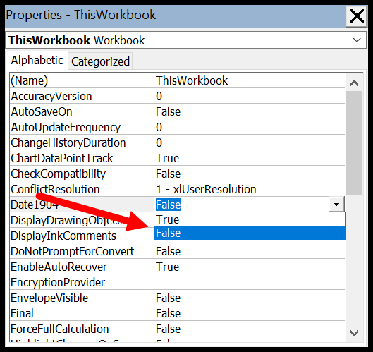 Editor de Excel Visual Basic (VBE) para Windows