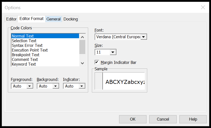 Editor de Excel Visual Basic (VBE) para Windows