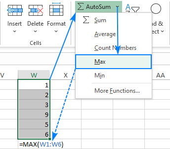 Función MAX de Excel: ejemplos de fórmulas para encontrar el valor más alto