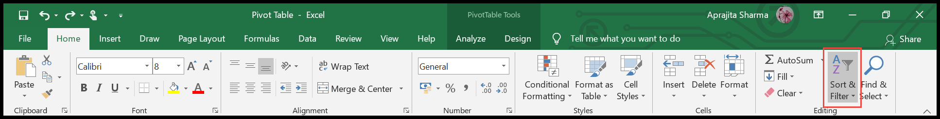 Cómo ordenar una tabla dinámica en Excel Cómo ordenar una tabla dinámica en Excel