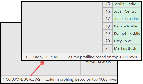 Eliminar duplicados usando Power Query de datos en Excel