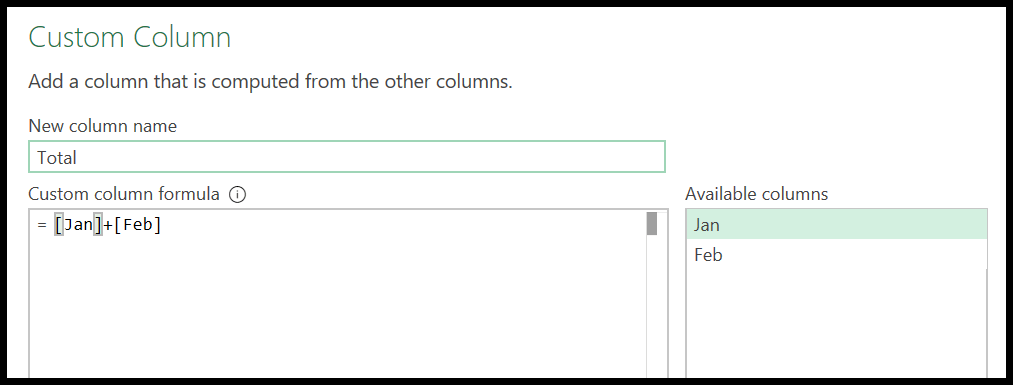 Uso de funciones y fórmulas en Power Query (guía) Uso de funciones y fórmulas en Power Query (guía)