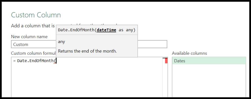Uso de funciones y fórmulas en Power Query (guía) Uso de funciones y fórmulas en Power Query (guía)