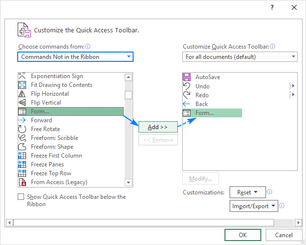 Cómo crear y utilizar un formulario de entrada de datos en Excel