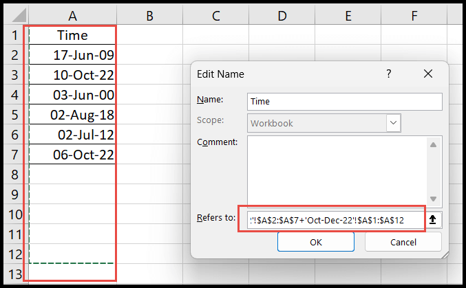 Cómo encontrar un rango de nombres en Excel Cómo encontrar un rango de nombres en Excel