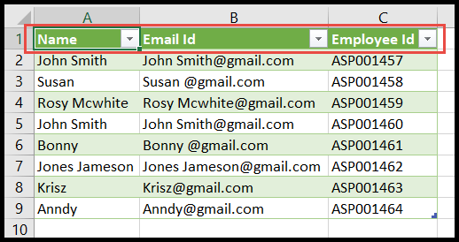 Crear encabezado de primera fila en Excel (Guía rápida)