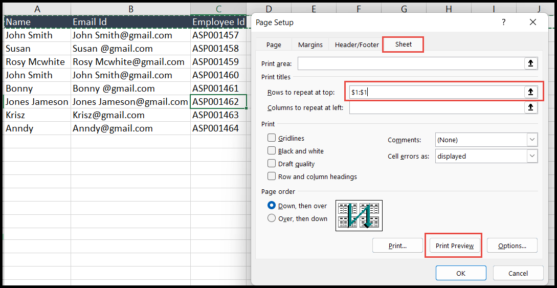 Crear encabezado de primera fila en Excel (Guía rápida)